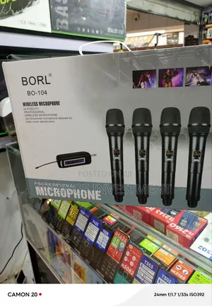 Borl Wireless Microphone. Professional Microphone.