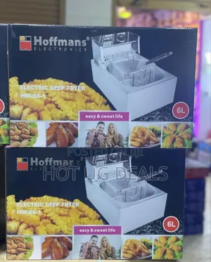 Hoffmans Electric Deep Fryer, 3.8l -stainless Steel