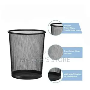 Other Office Paper Bin/ Dust Bin Mesh-black
