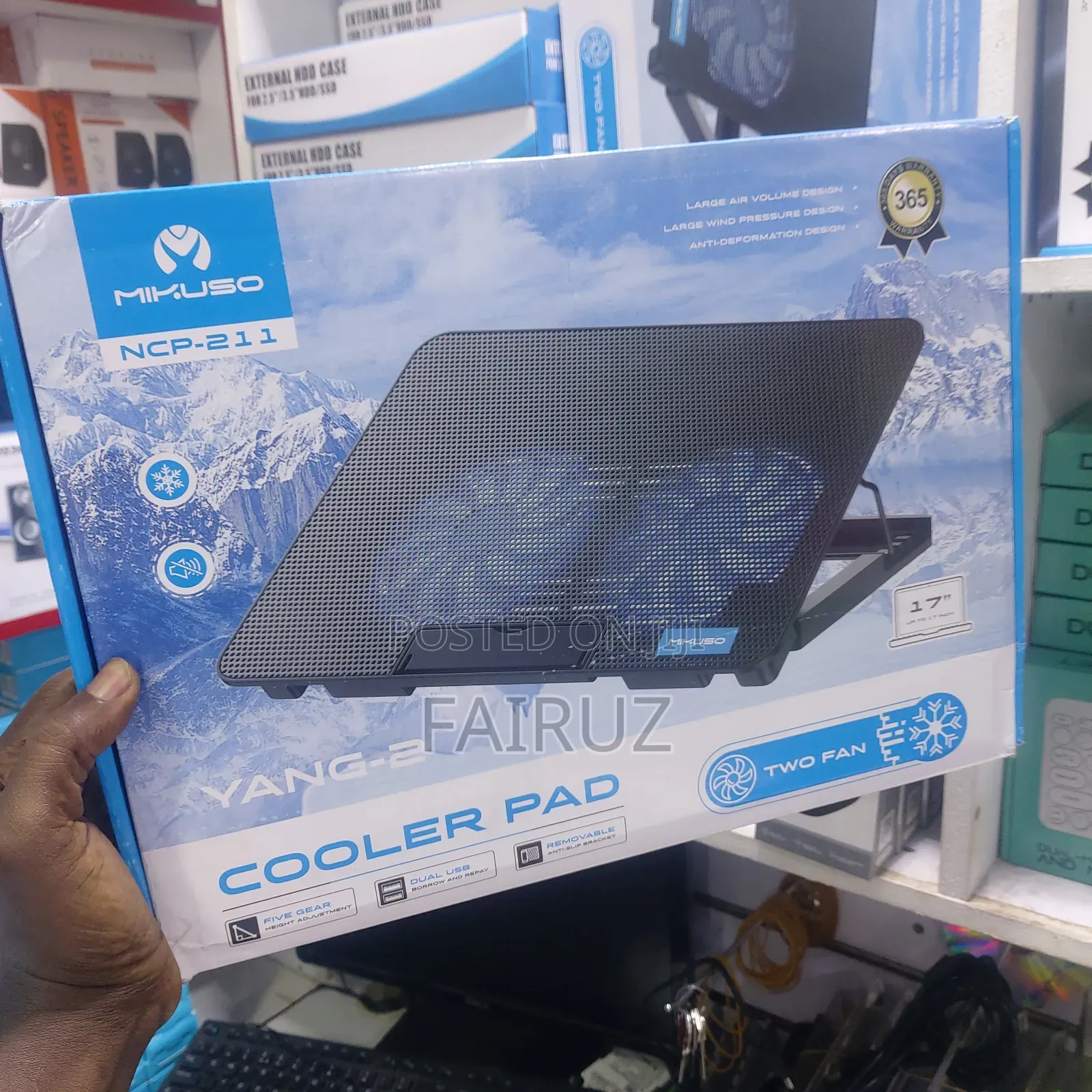 Laptop Stand and Cooling Pad
