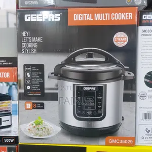 Geepas Digital Multi Pressure Cooker