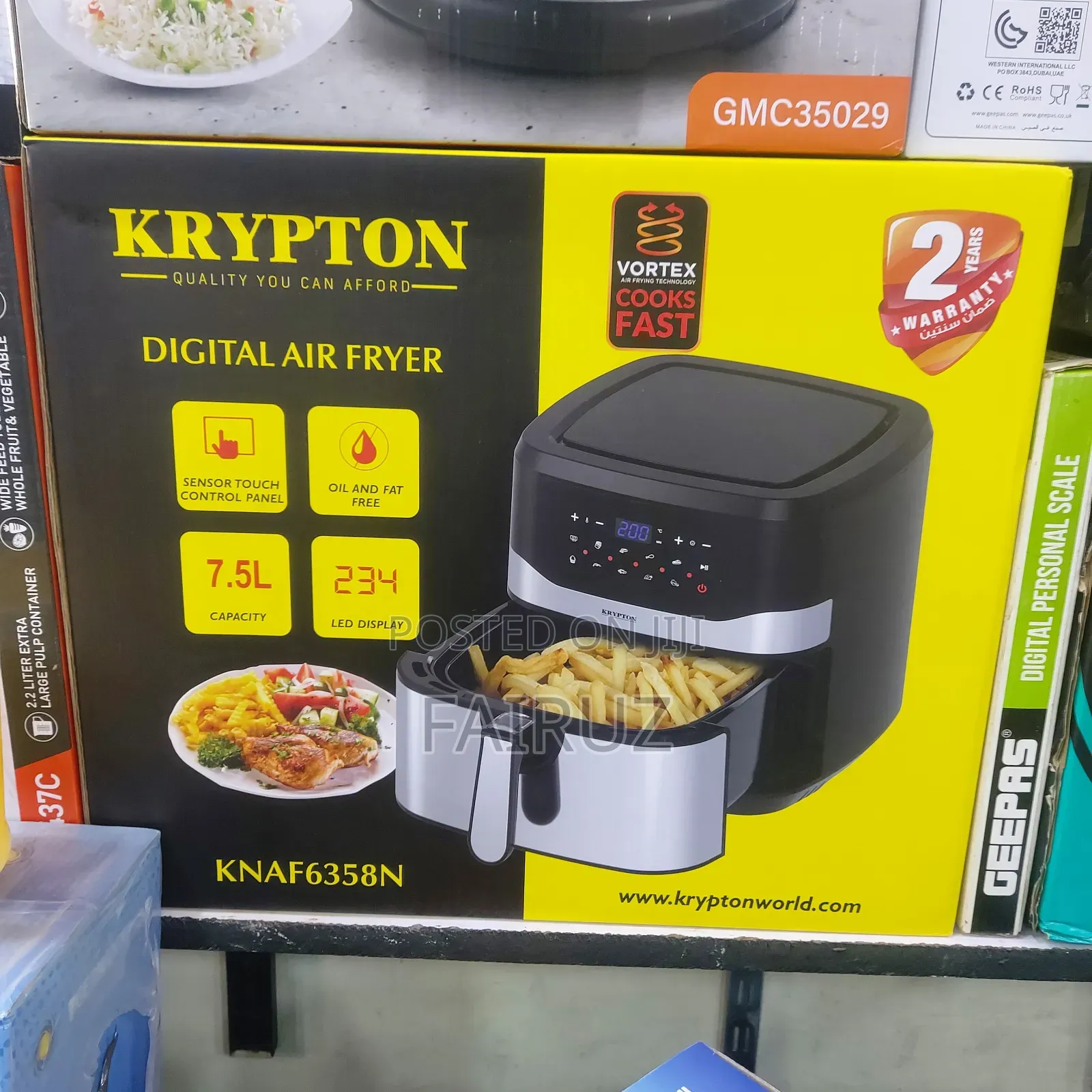 7.5l Krypton Digital Air Fryer