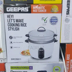 1.5l Automatic Rice Cooker Geepas