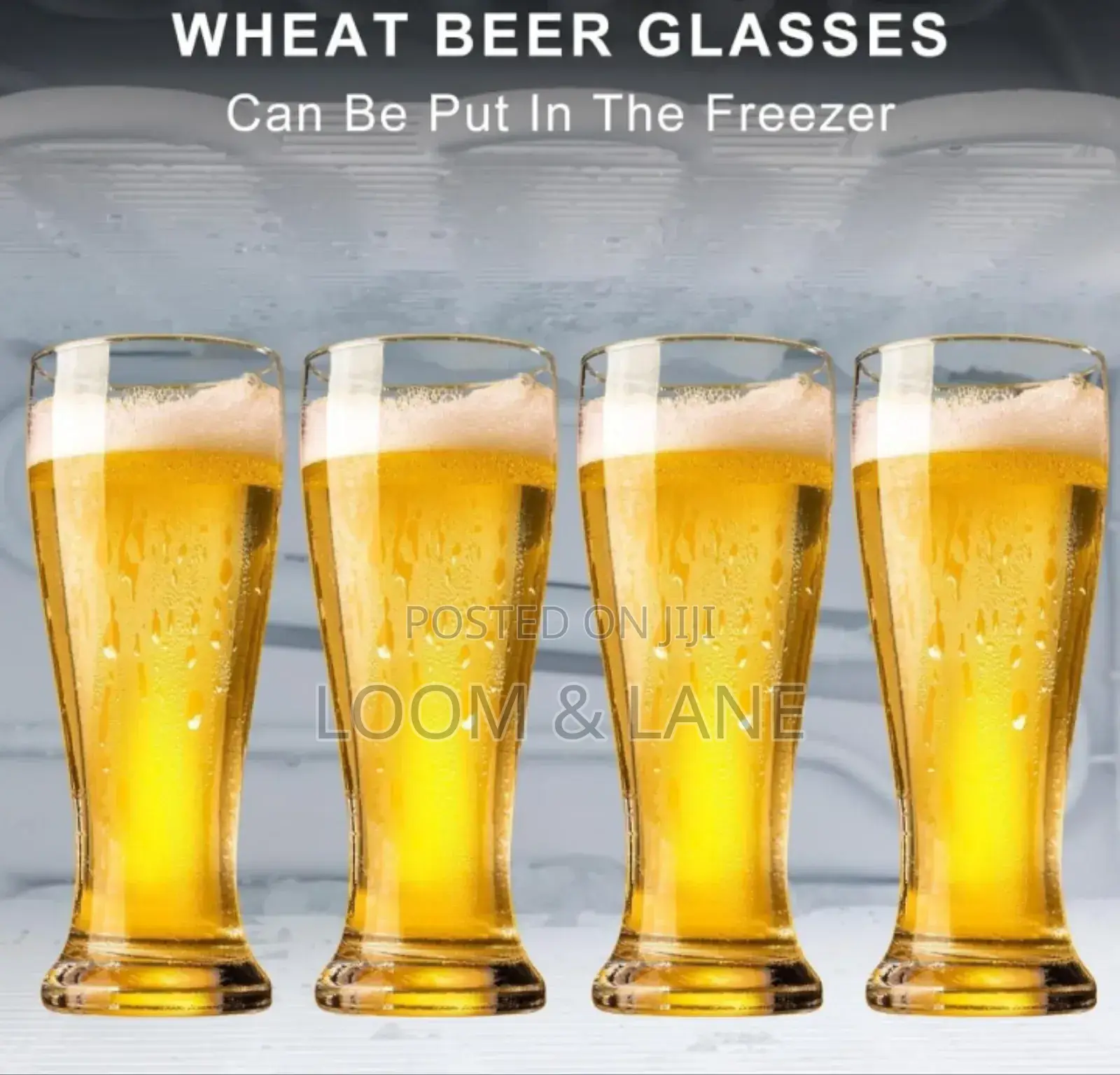 6pcs Pilsner Beer Glasses