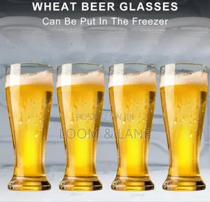 6pcs Pilsner Beer Glasses