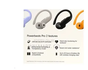 Beats Powerbeats Pro 2 Wireless Bluetooth Sports Earbuds