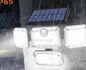 Solar-Powered Led Security Floodlight