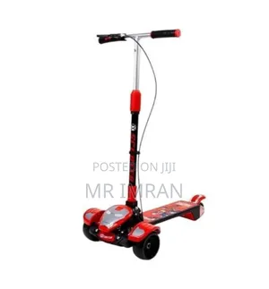 Iron Man Themed 3-Wheel Kick Scooter for Children