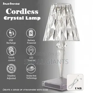 Solis Convene Cordless Crystal Lamp