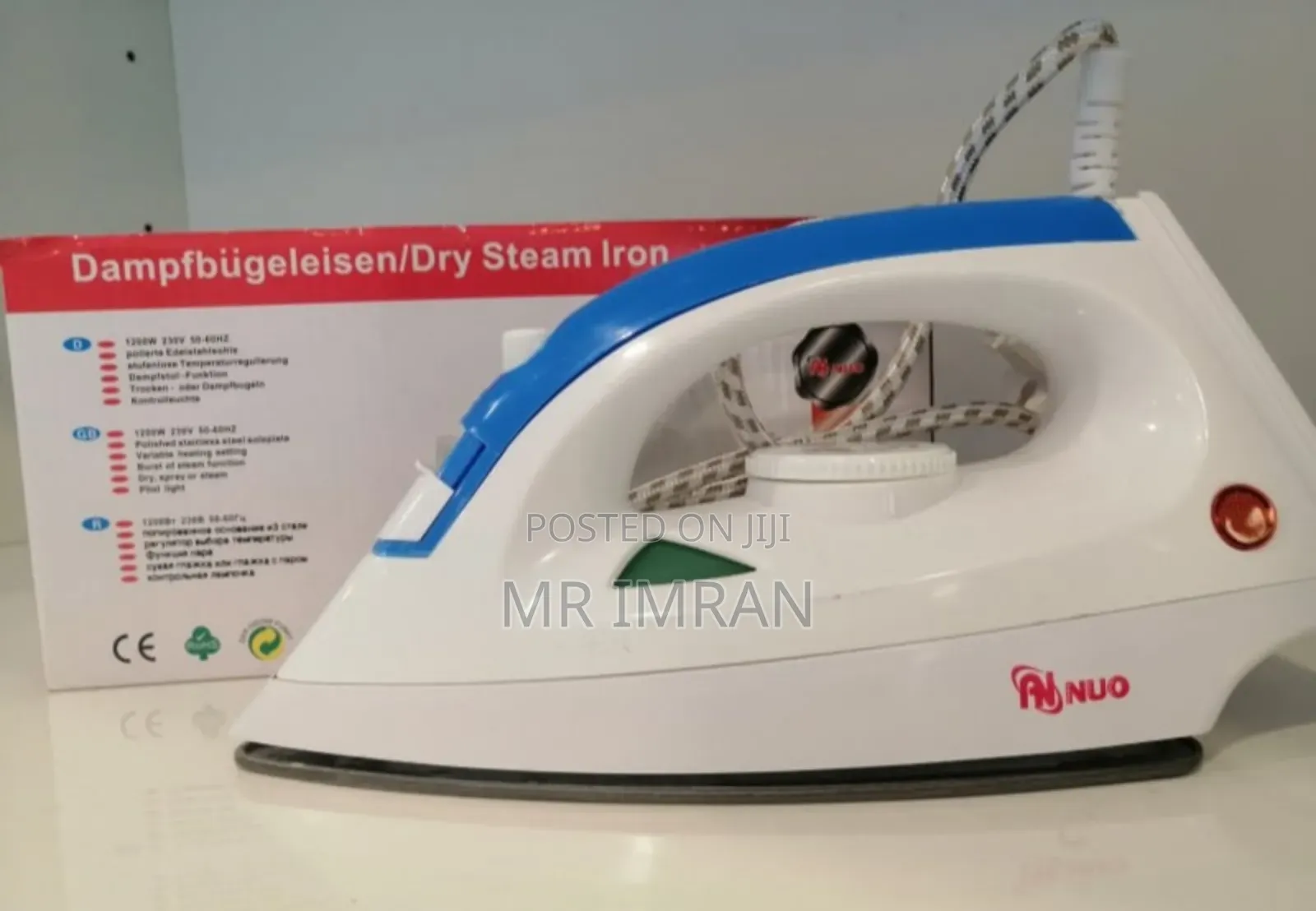 Nuo Steam Iron Box