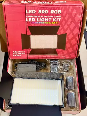 Led 800 RGB Professional Photo Video Led Light Kit