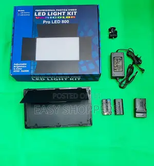 Pro Led 800 Professional Photo and Video Light Kit