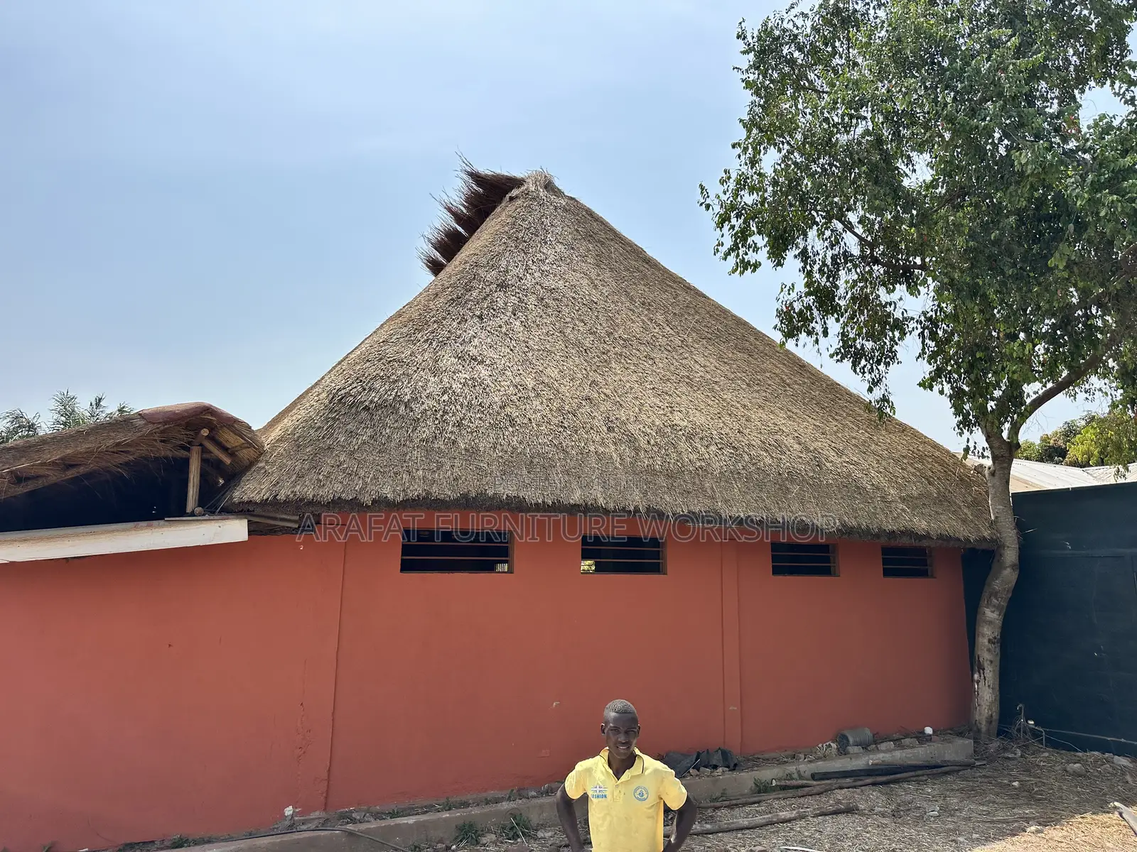 Thatched Safari House Construction