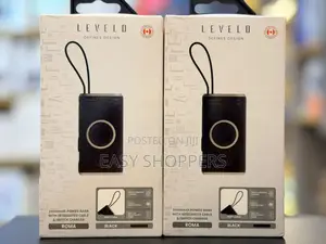 Levelo Roma 10000mah Power Bank With Integrated Cable