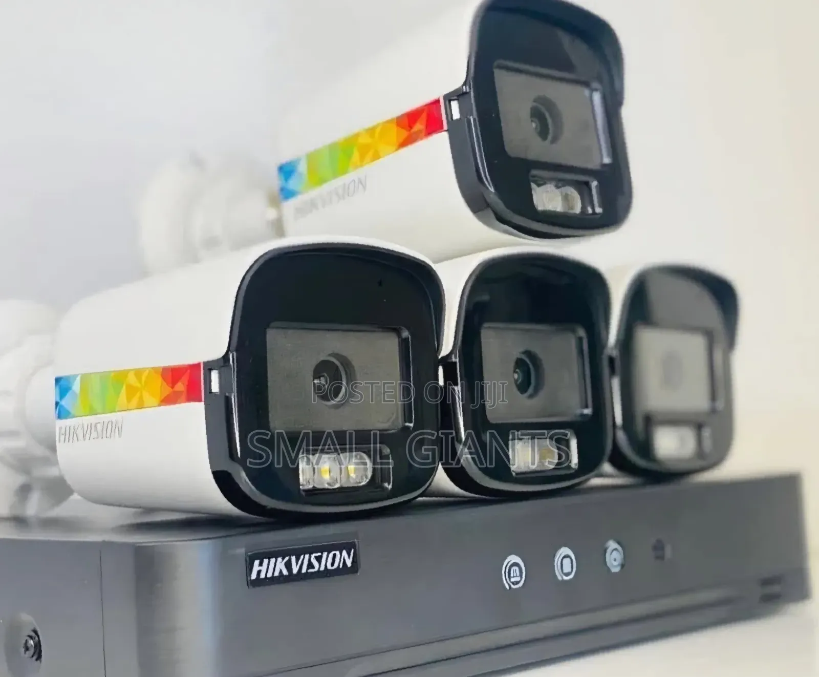 4-Channel Hikvision Colorvu Kit