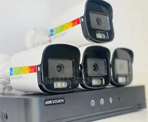 4-Channel Hikvision Colorvu Kit