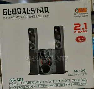 Globalstar Gs-801 2.1 Multimedia Speaker System.