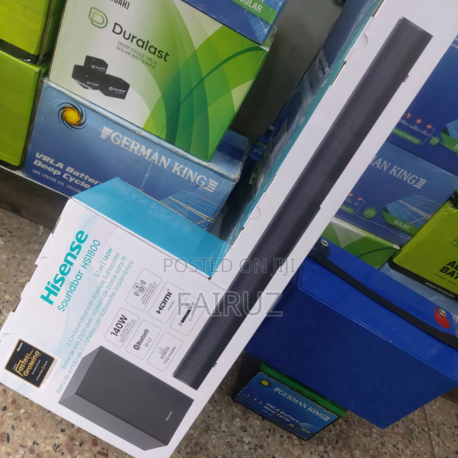Hisense 140w Sound Bar System