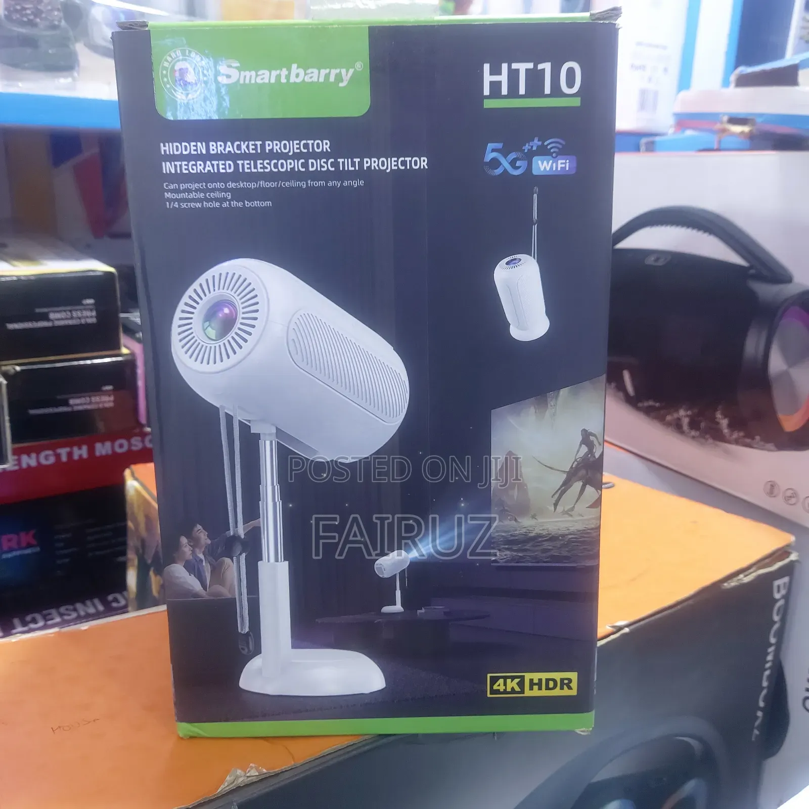 Smartbarry Ht10 Portable Projector