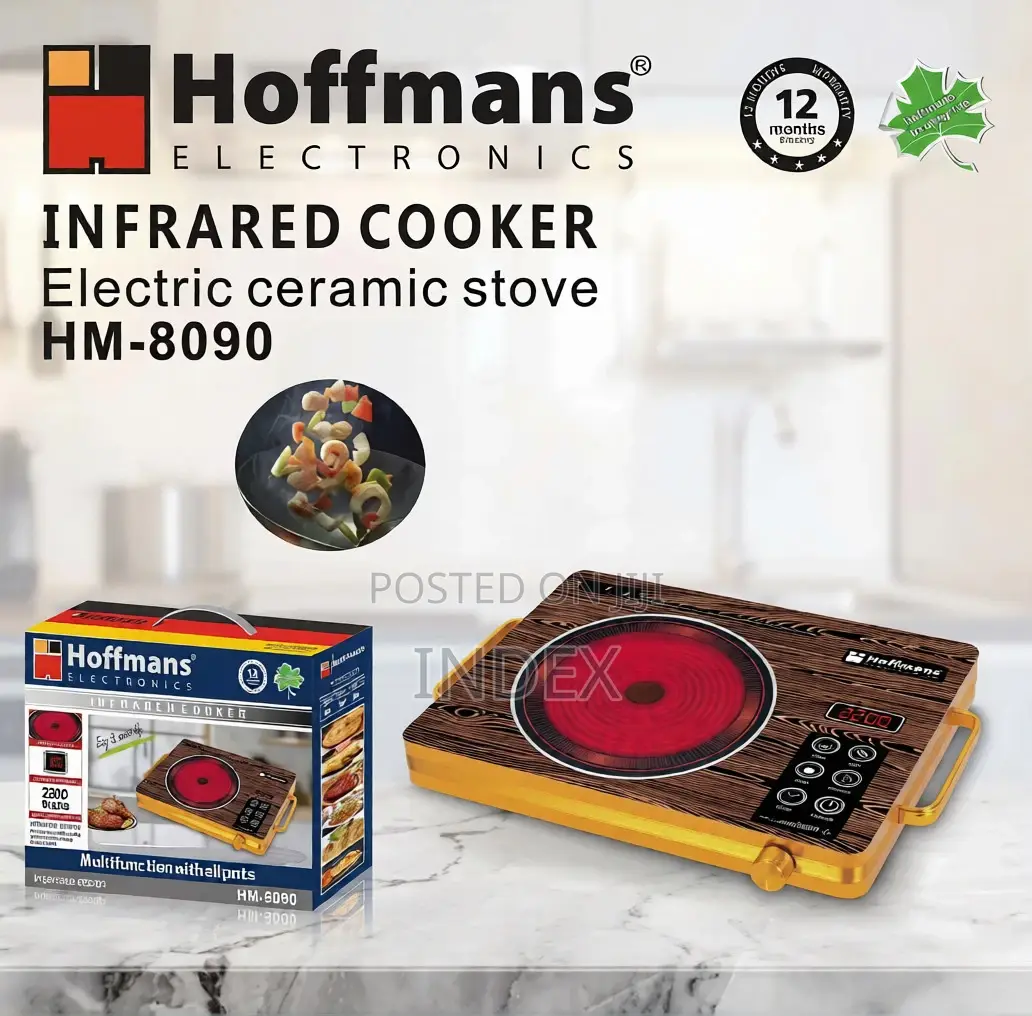 Hoffmans Single Infra Red Cooker