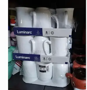 Luminarc 6pcs Set Morning Ceramic Cups for Tea/ Coffee