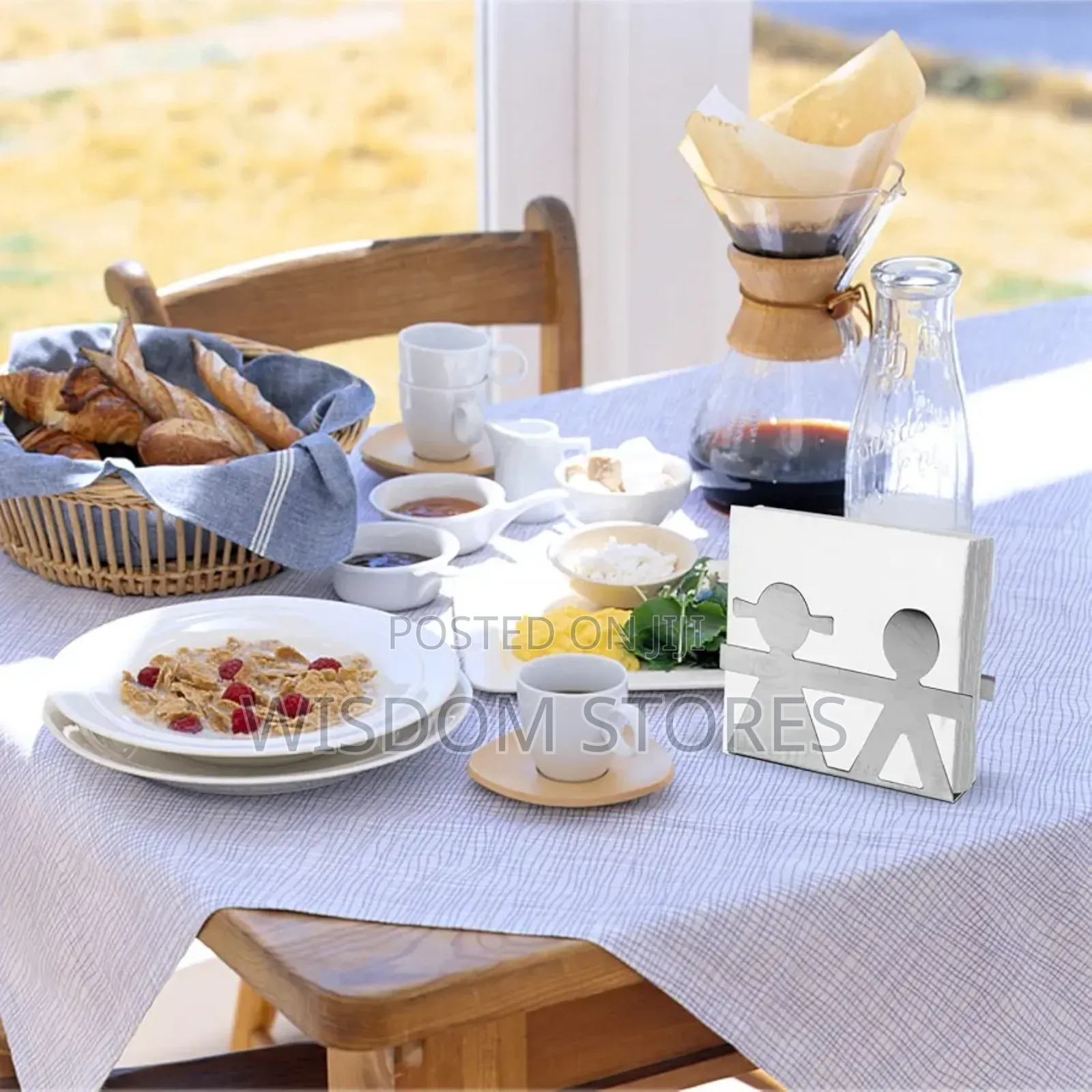 Upright Napkins Holder for Home Kitchen