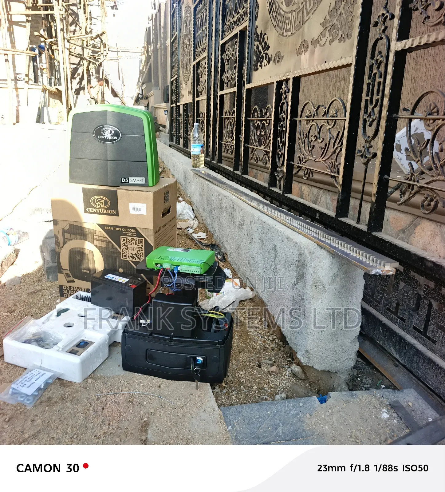 Automation Of Sliding Gate D5 Evo