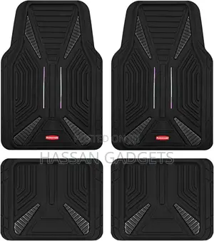 Rubber Car Floor Mats Universal Deluxe,All Weather