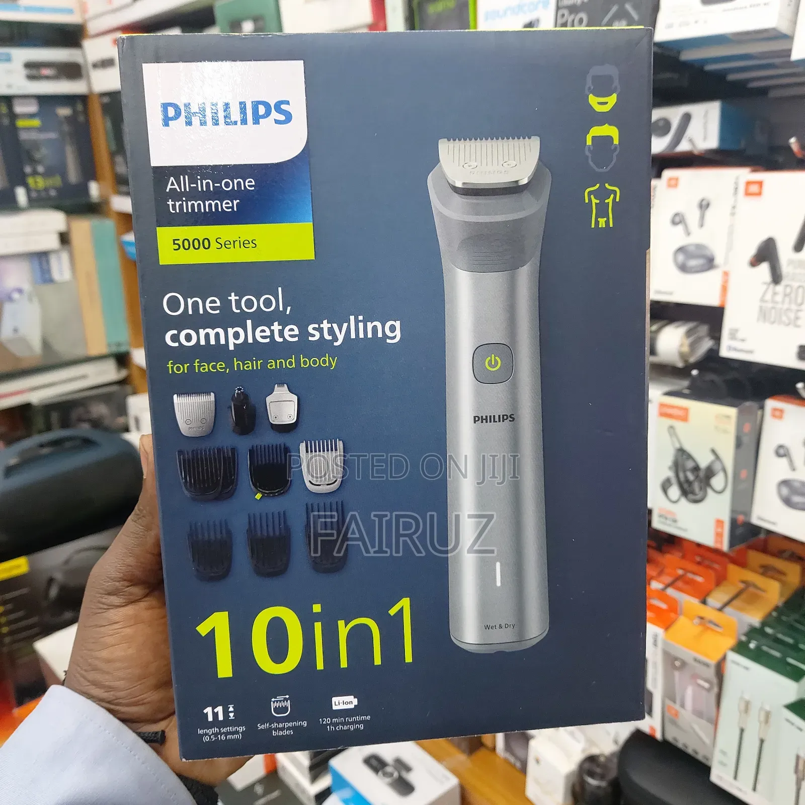 10in 1 Philips Hair Clipper and Beard Trimmer 5000 Series