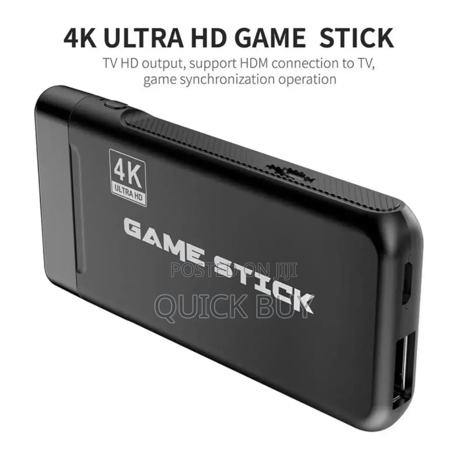  Ultra Hd Game Stick Featuring 2.4g Wireless Controllers