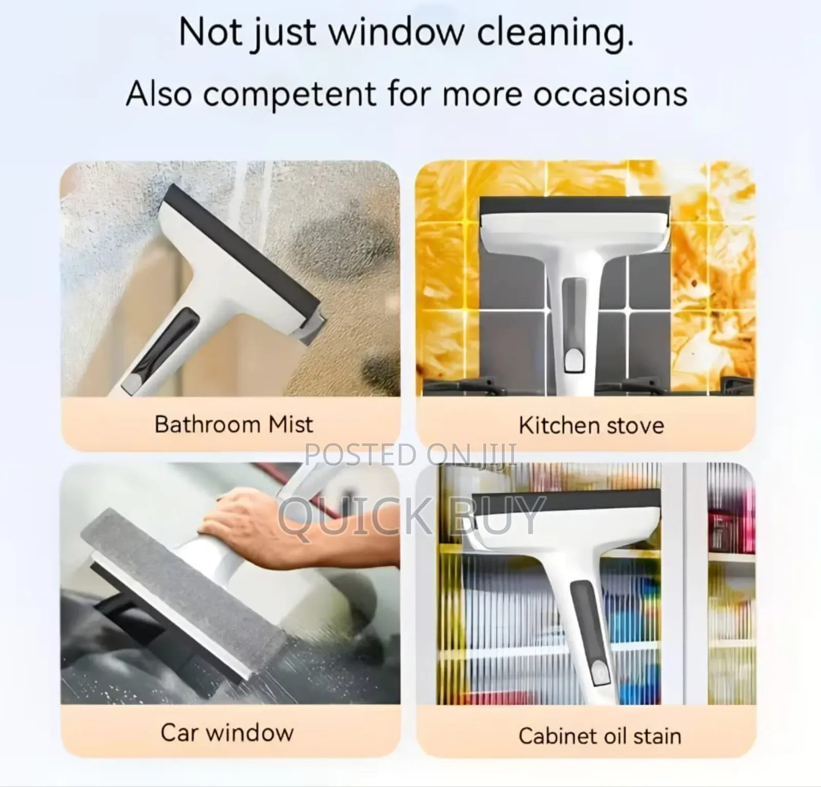 Multi-Functional Window Cleaning Tool