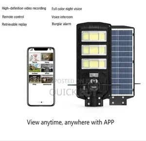 Ai Solar Camera With Street Light All In One Water-proof