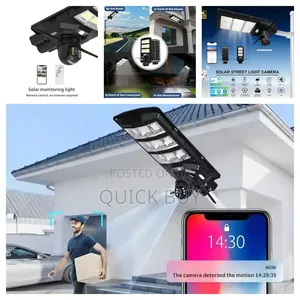 Ai Solar Camera With Street Light All In One Water-proof