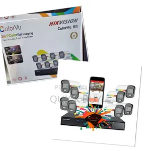 8-channel Hikvision Colorvu Surveillance Camera