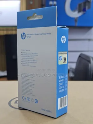 Hp W10 Bluetooth And Wirless Rechargeable Mouse
