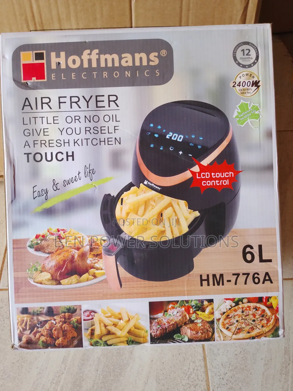 6l Hoofmans Air Fryer