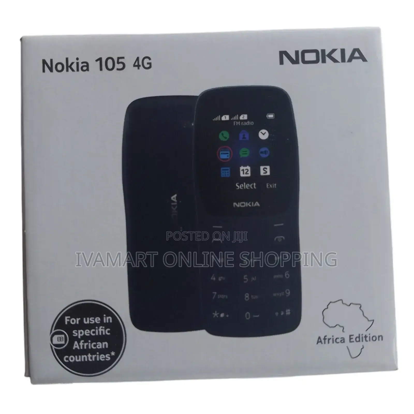 New Nokia 105 Black