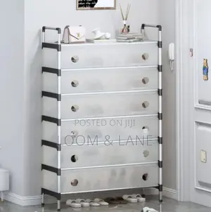 Stackable, Multi-Layer Shoe Storage Cabinet