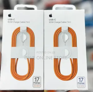 Usb-C 60w (1m) Cable for 17 Pro Max -