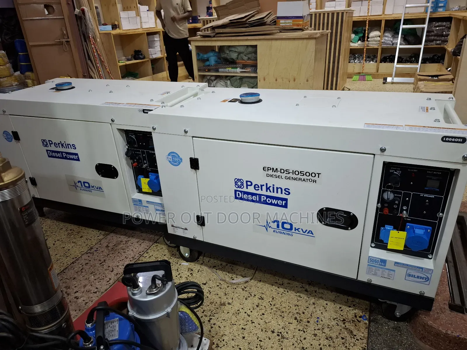 10 Kva Perkins Silent Diesel Generator
