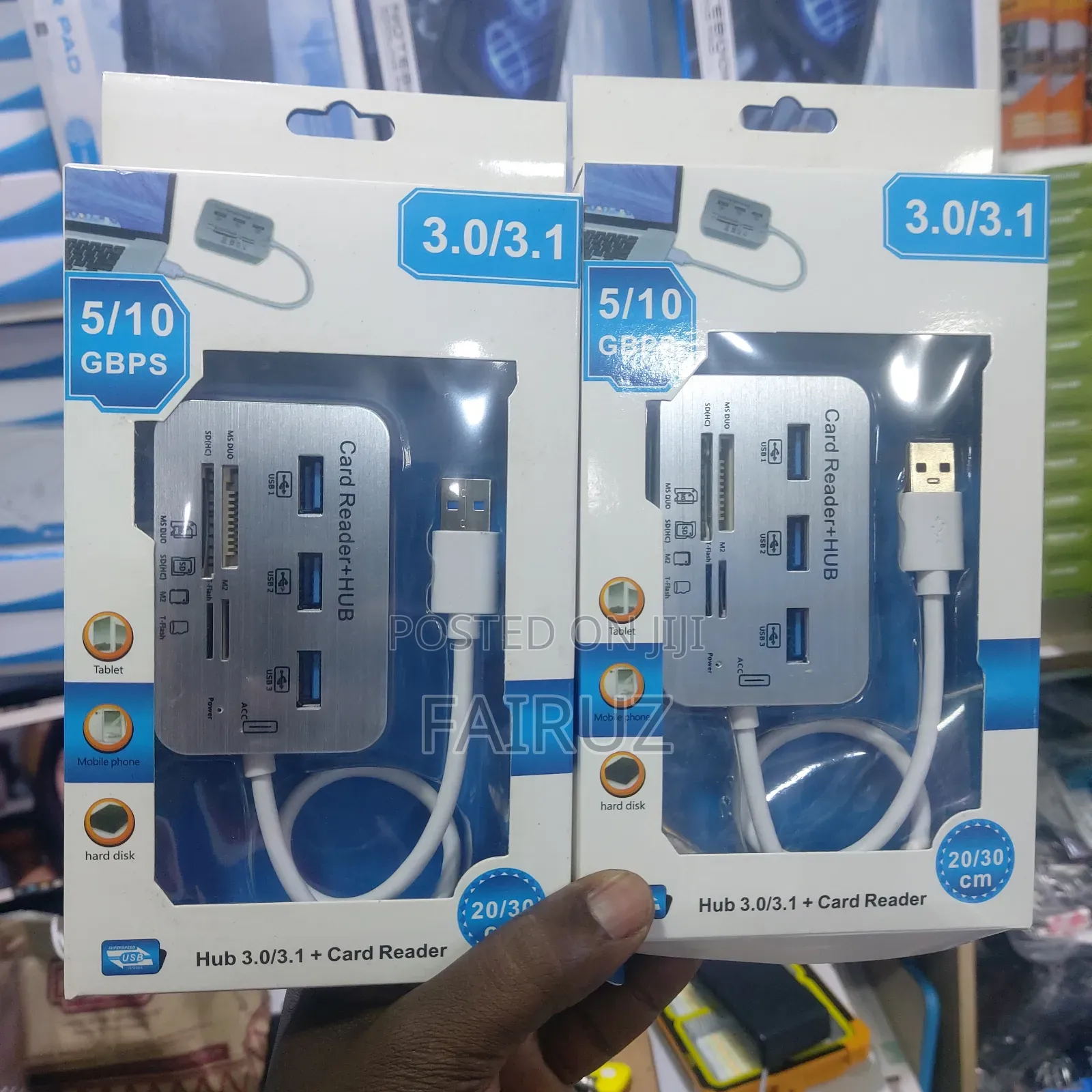 7in 1 Usb 3.1/3.0 Card Reader
