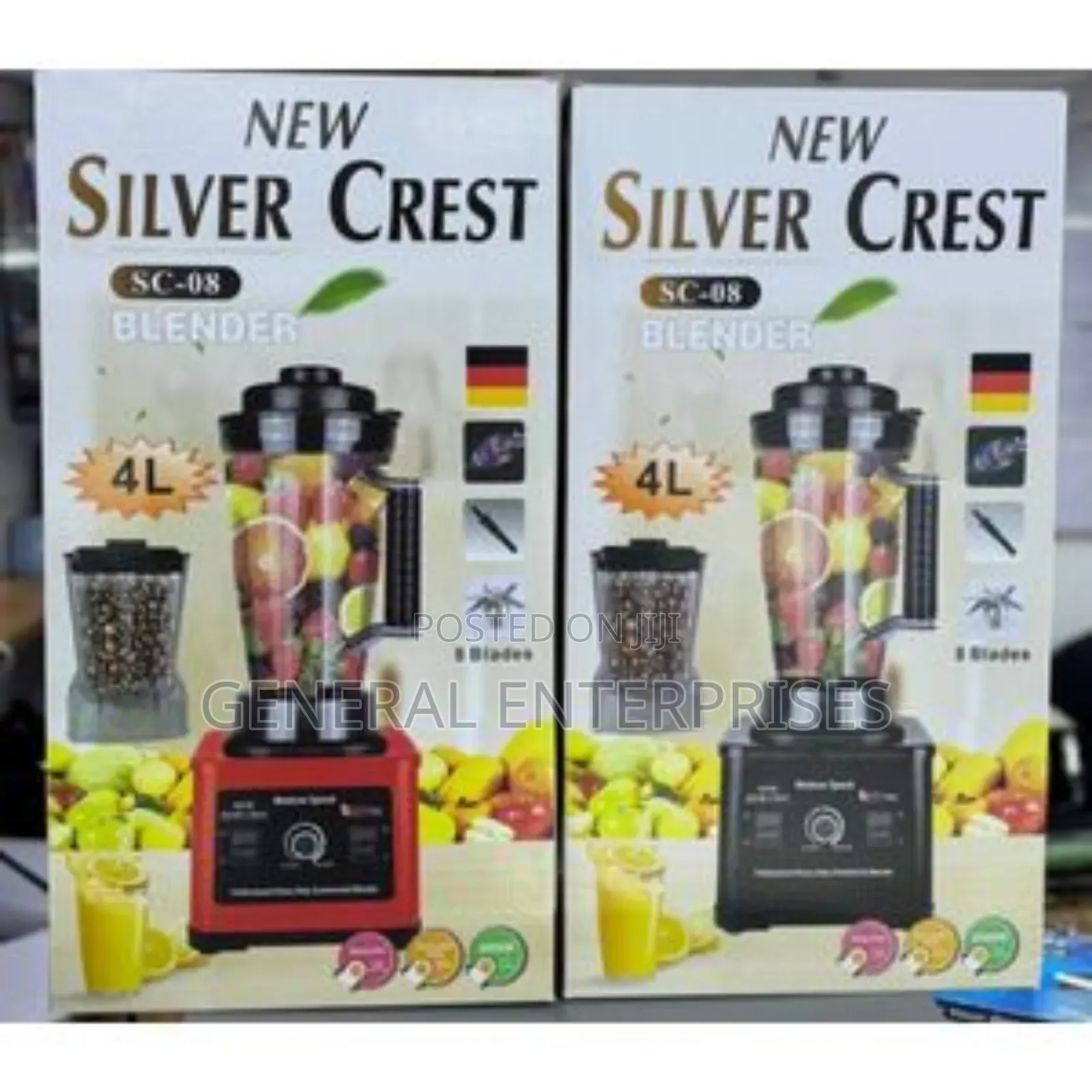 Silver Crest Sc-08 Commercial Blender.