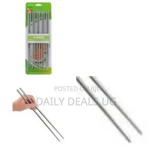 10 Pieces Stainless Steel Chopsticks