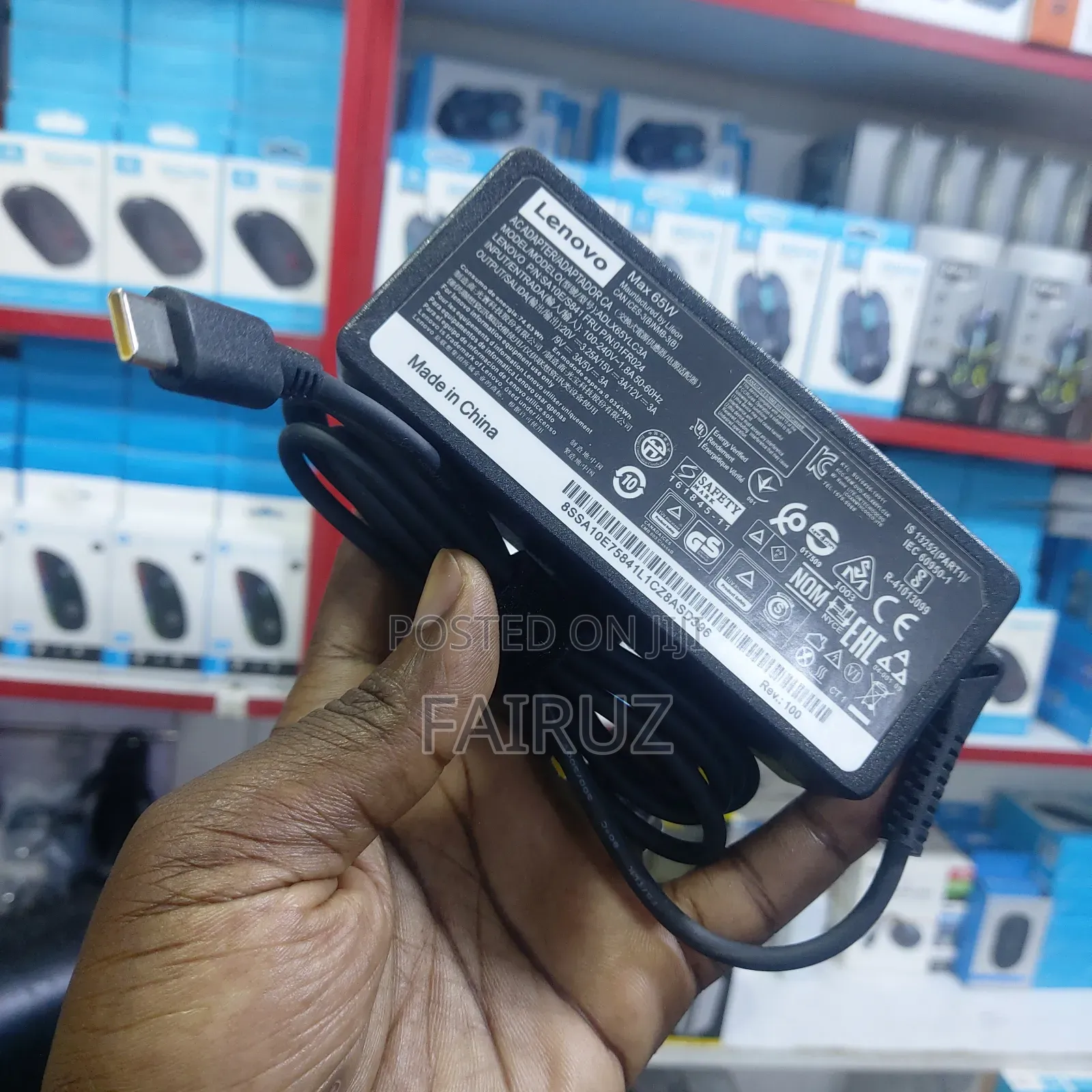 65w Type-C Lenove Laptop Adapter