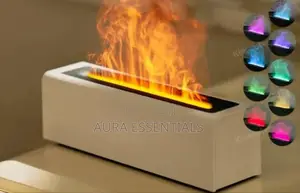 Flame Aromatherapy Humidifier Mult Colour