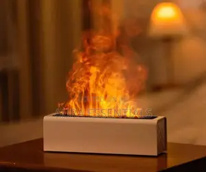 Flame Aromatherapy Humidifier Mult Colour