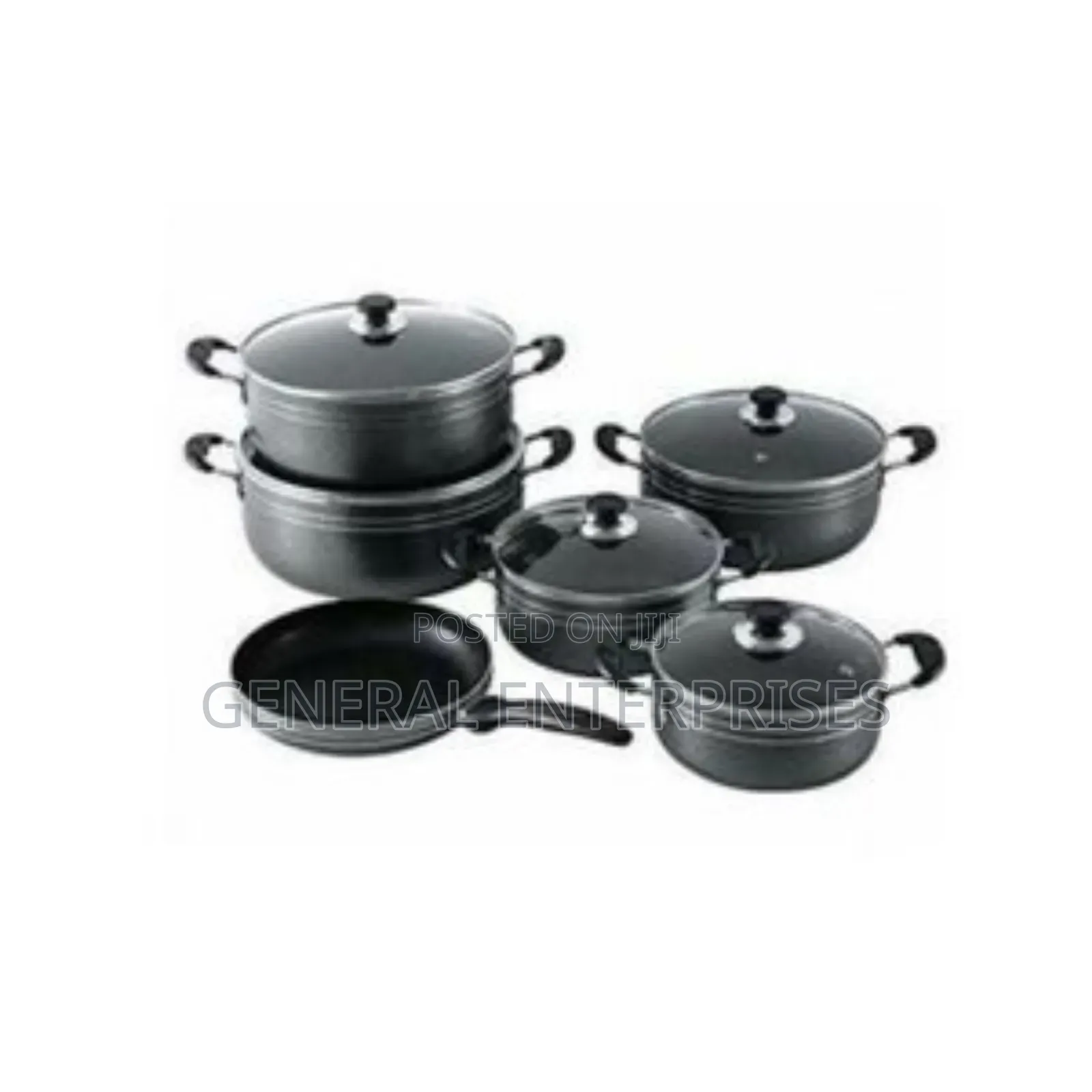 Tornado 11-Piece Non-Stick Aluminum Cookware Set