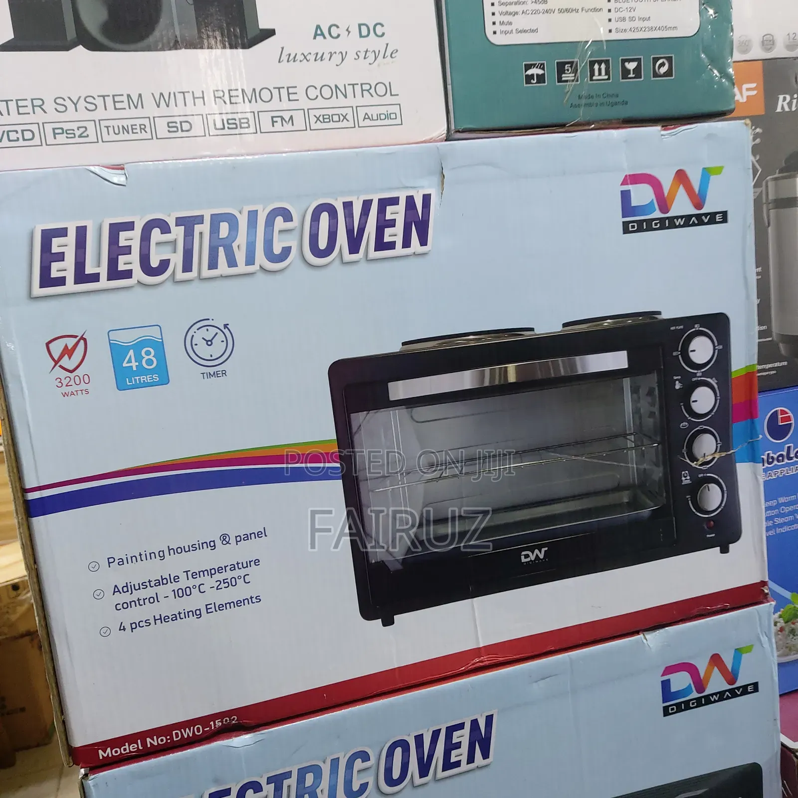 48l Dig Wave Electric Oven