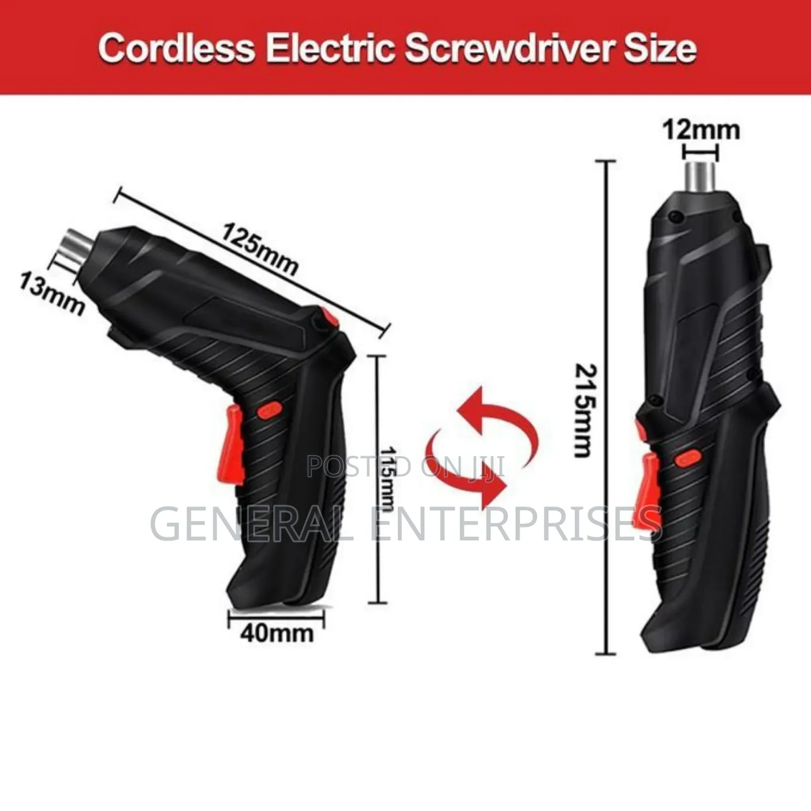 3.6v Cordless Electric Screwdriver