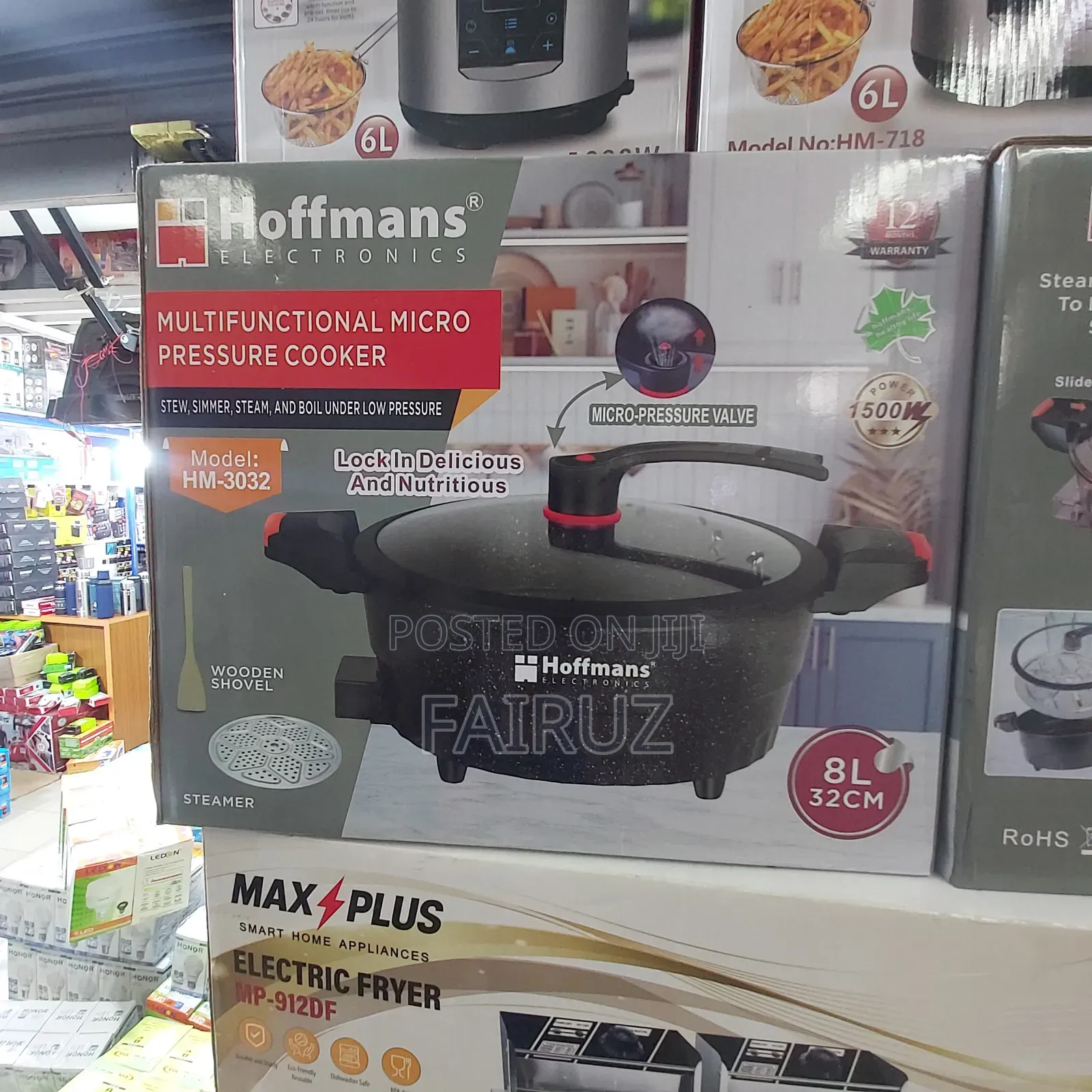 8l Multifunctional Micro Pressure Cooker Hoffman